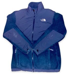 Girls The North face Denali jacket XL woman’s xs small blue fleece outdoors fall